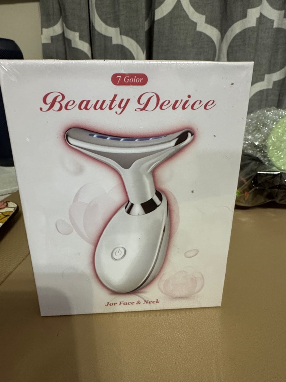Beauty Device Facial & Neck Massager - White